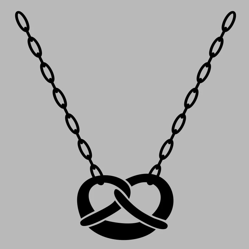 Kette mit Brezel