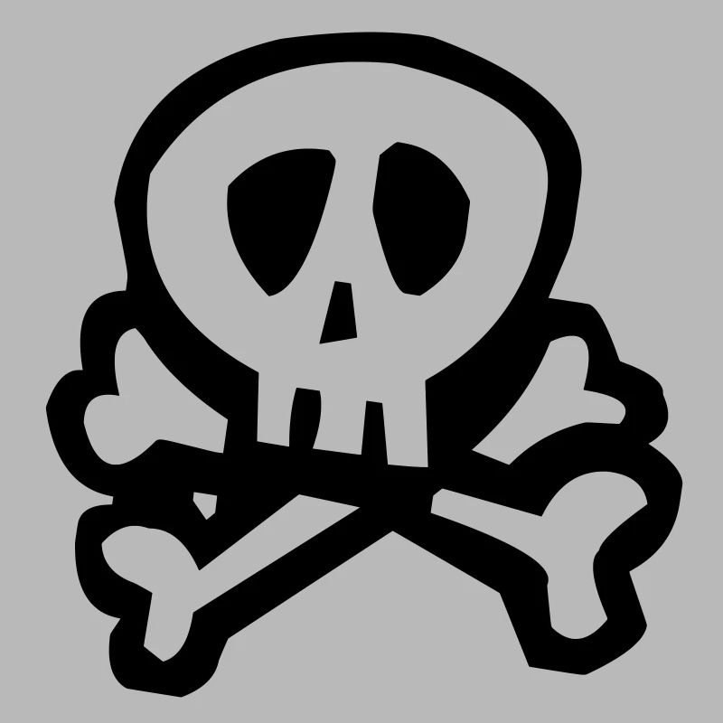 Comic Pirate Skull