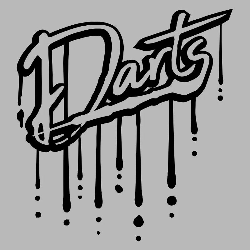 logo drop jeu de fléchettes graffiti crew dart team f