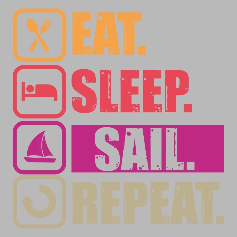 Manger Sleep Sail Répéter