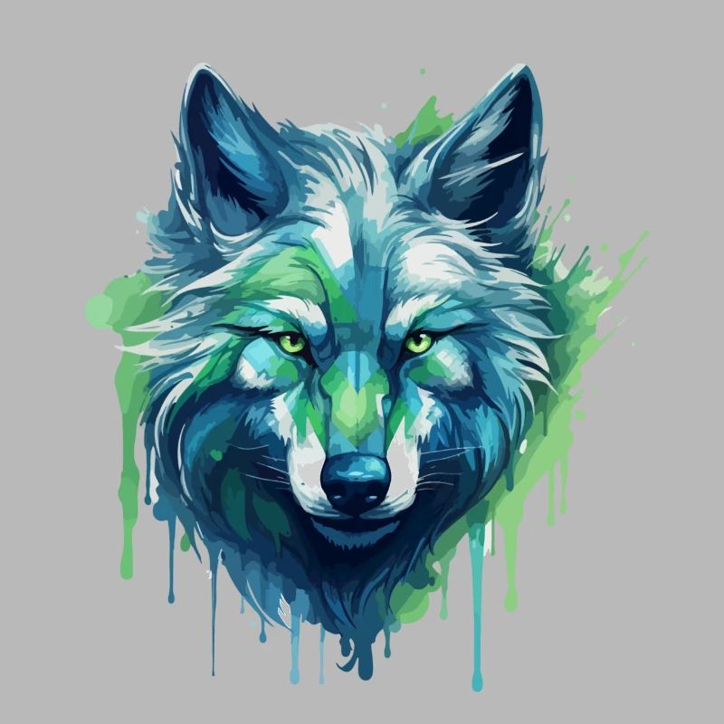 Blauer Wolf