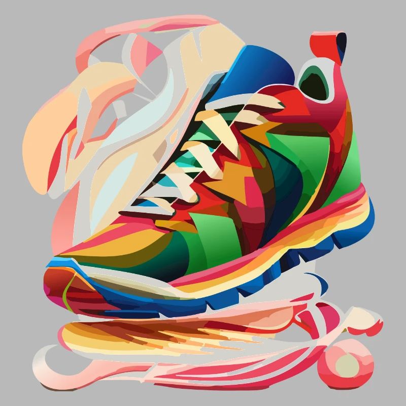 Baskets colorées