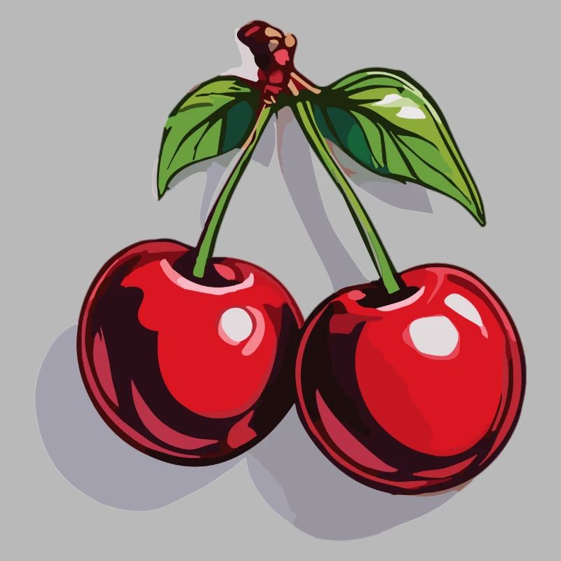 Rote Kirsche Cherries Kirschen Cherry