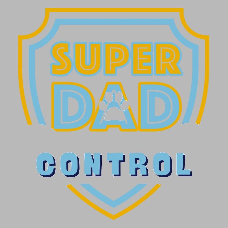 Super Dad Control Bleu Clair