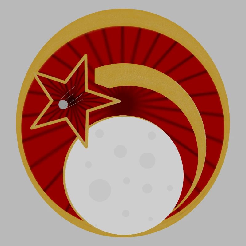 Space race sputnik