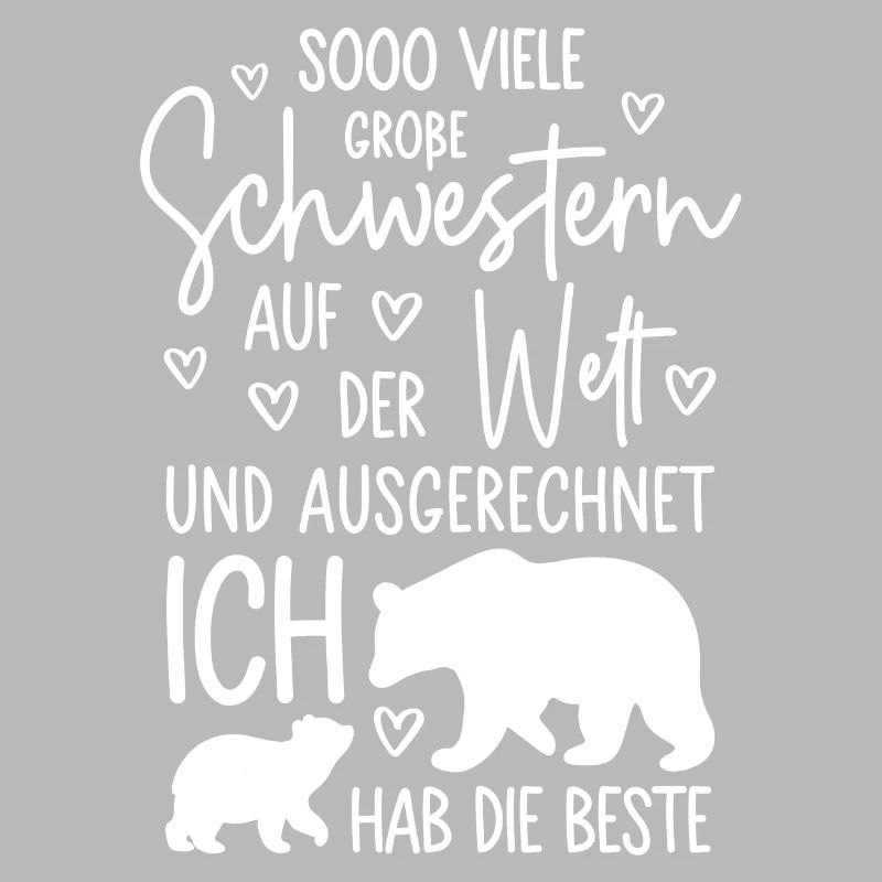 So viele Schwestern Eisbären Beste große Schwester