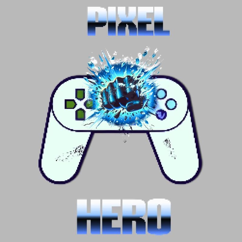 Pixel Hero - Retro Gaming Controller