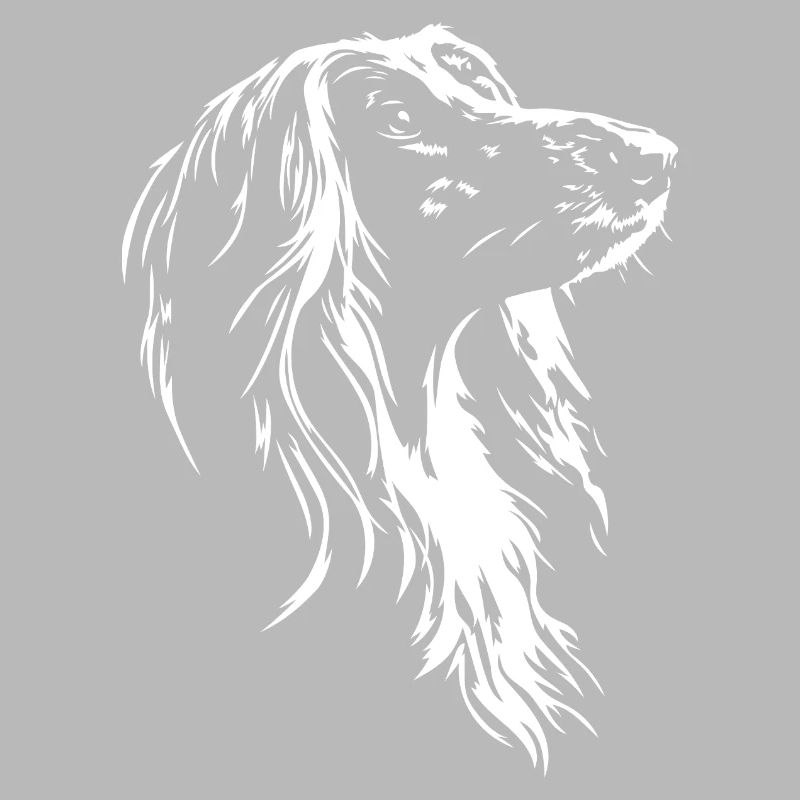 Chiens silhouette de lévriers afghans Wilsigns