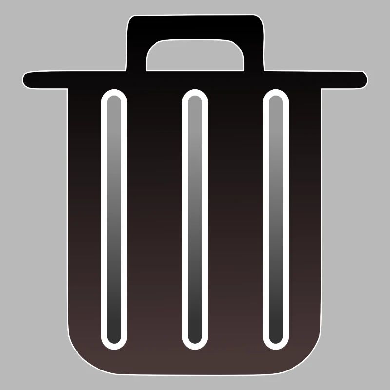 GARBAGE TRASH CAN