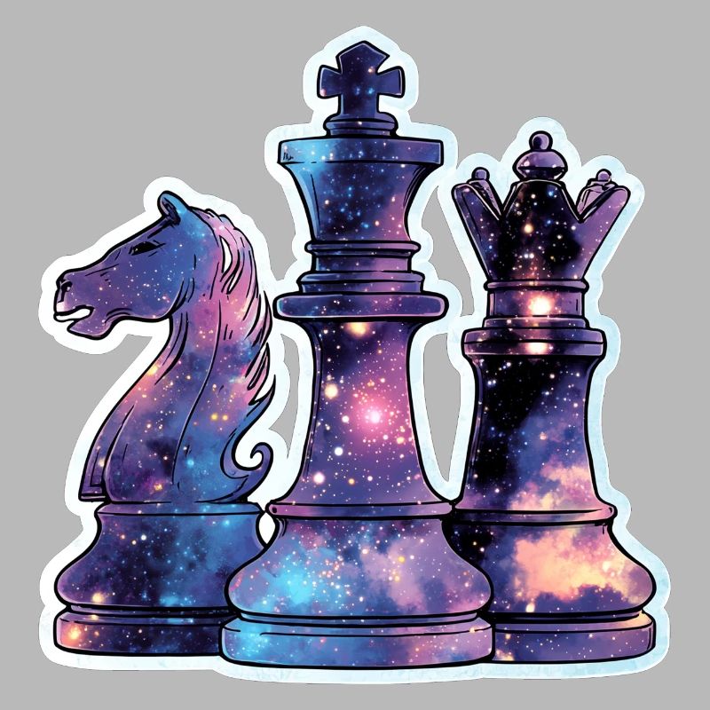 Pièces d’échecs dans l’espace – Galaxy Nebe