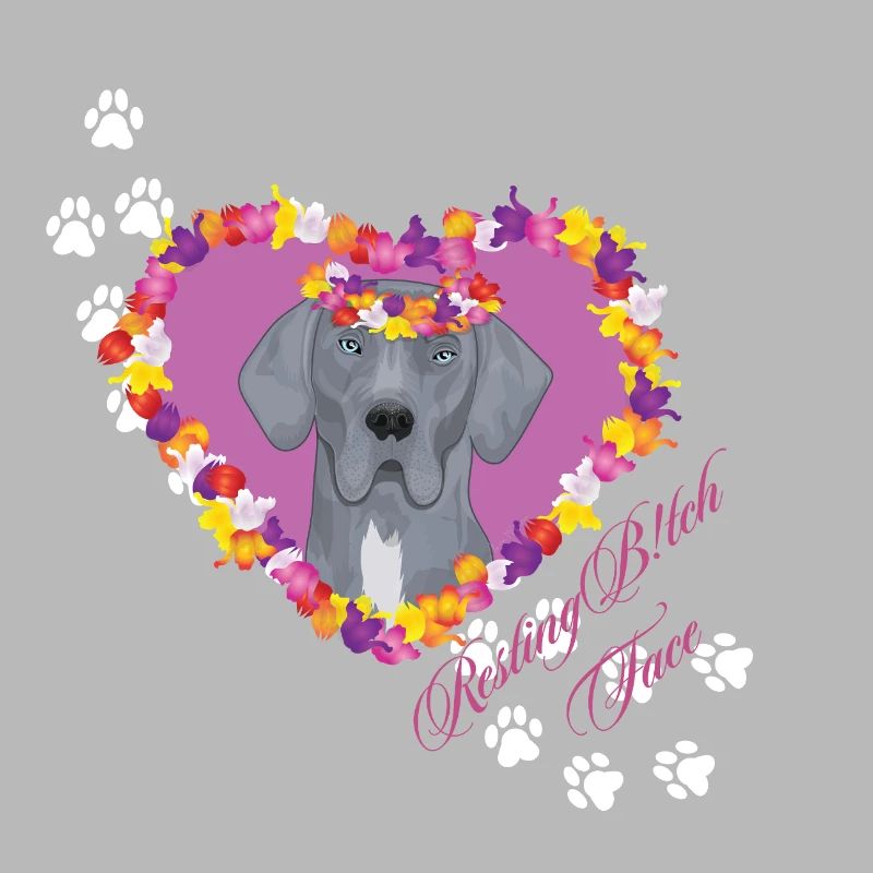 Resting B!tch Face Great Dane