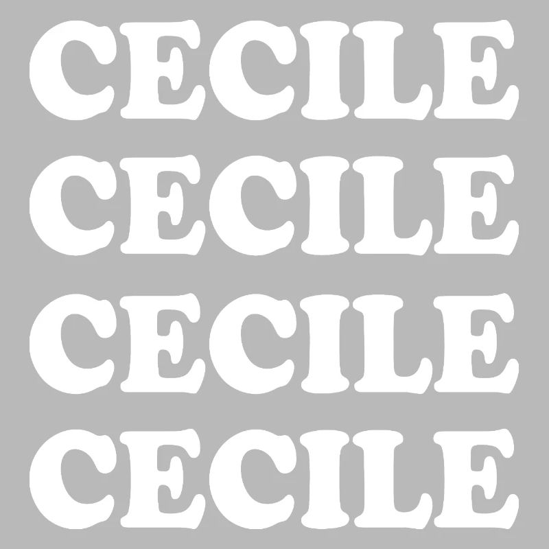 Cecile as a given name