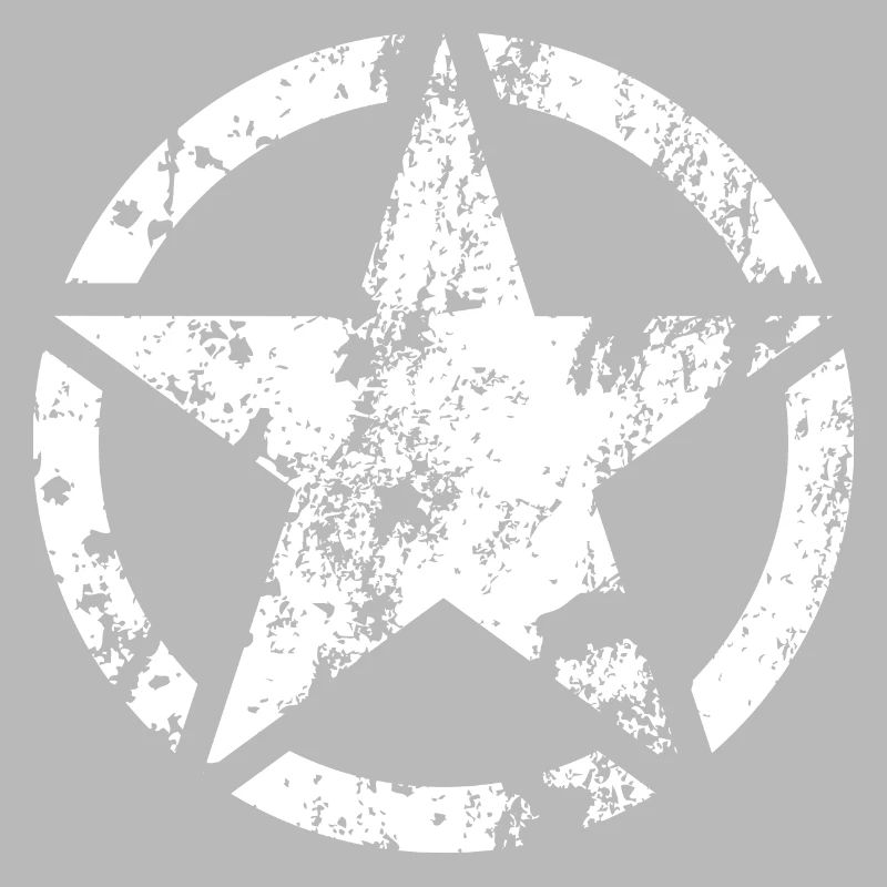 Weathered Circular Star