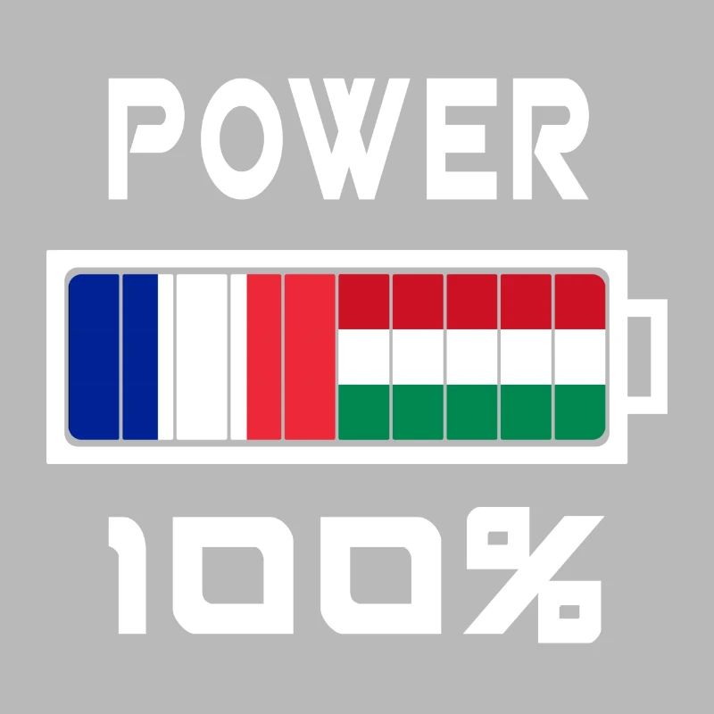 Ungarn und Frankreich Power 100%