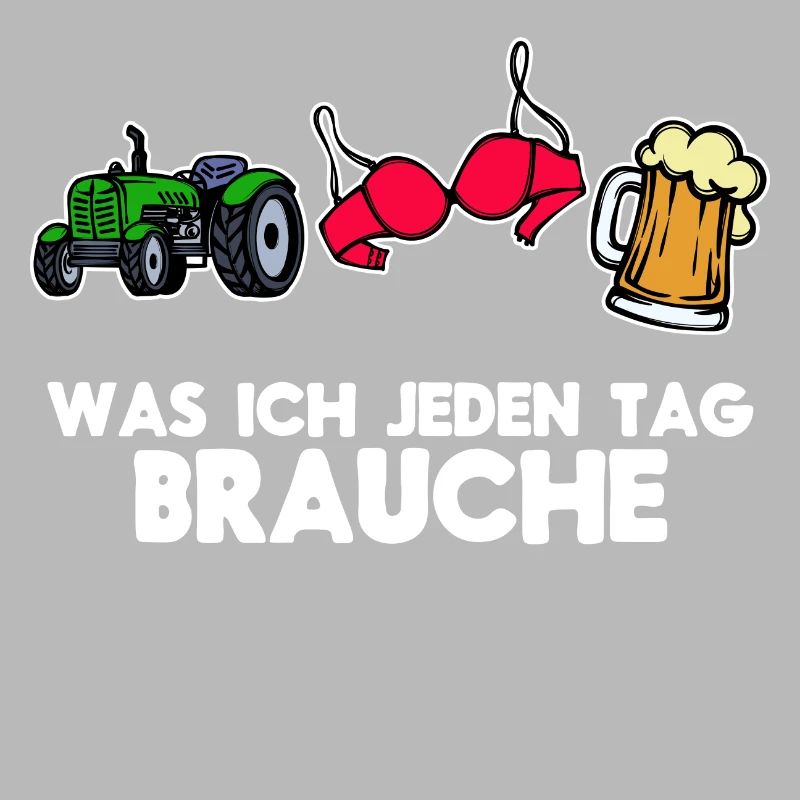 Landwirtschaft Ackerbau Bauer Traktor Statement