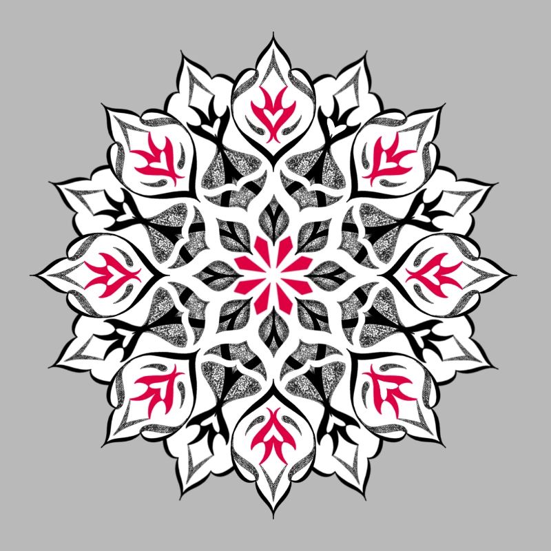 Dotwork Mandala-Design
