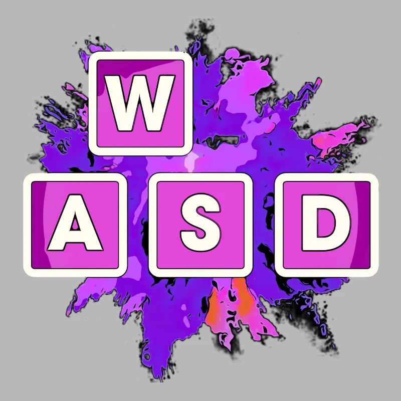 WASD Splash Gaming Blöcke