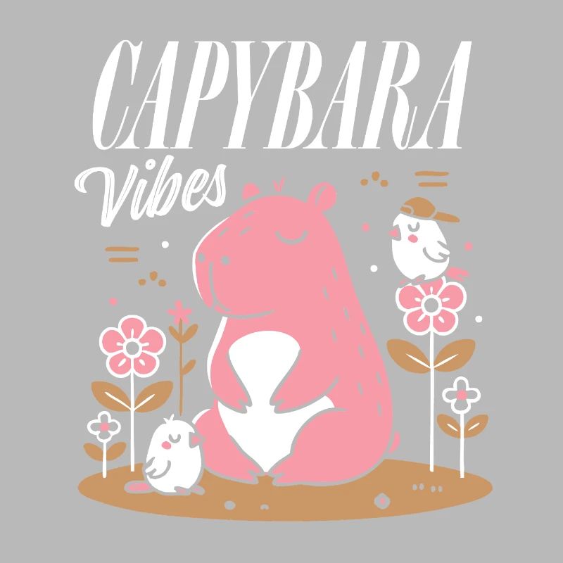 Ambiance détendue de Capybara