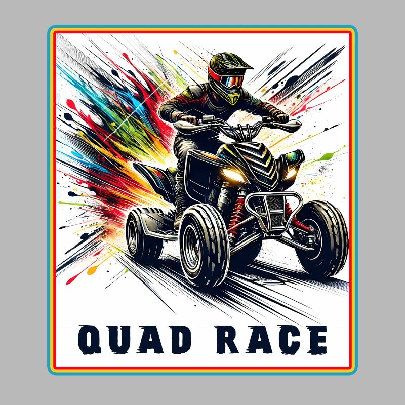 Course de quad – Explosion de vitesse