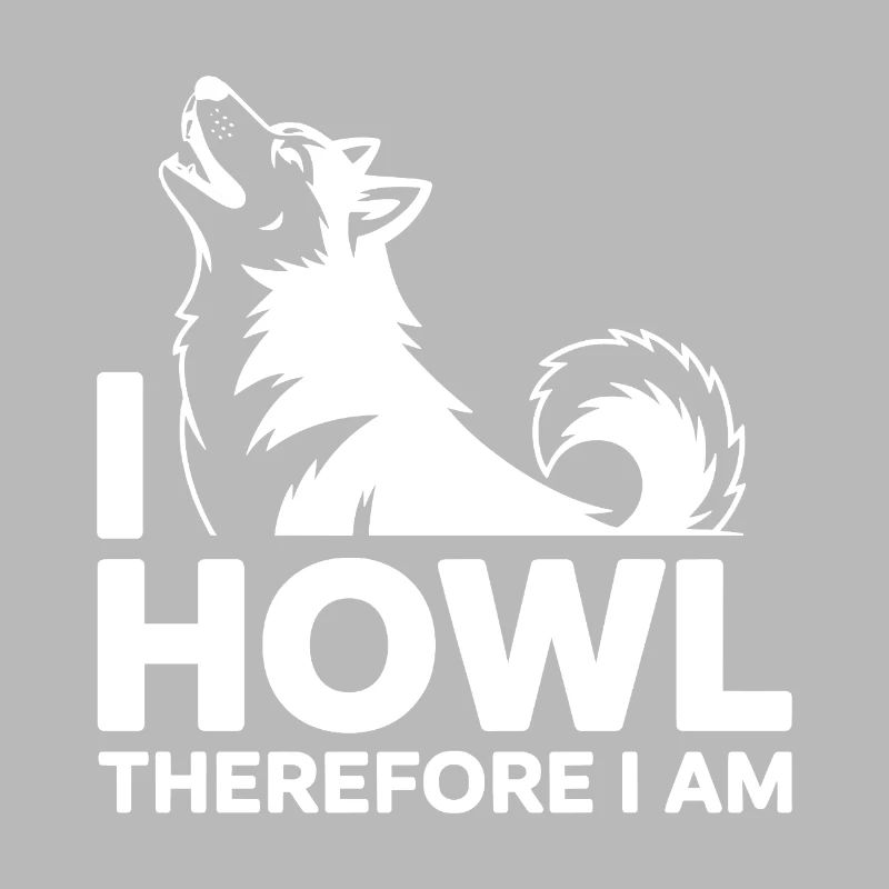 Ich heule, also bin ich ein heiserer Wolf