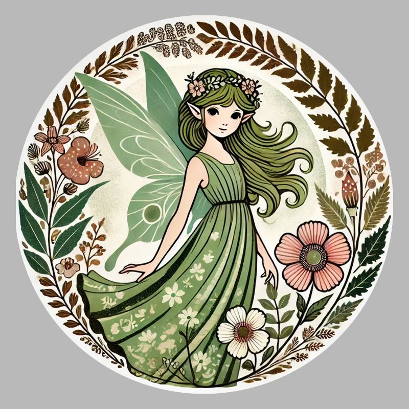 Conception de fée de la forêt enchantée