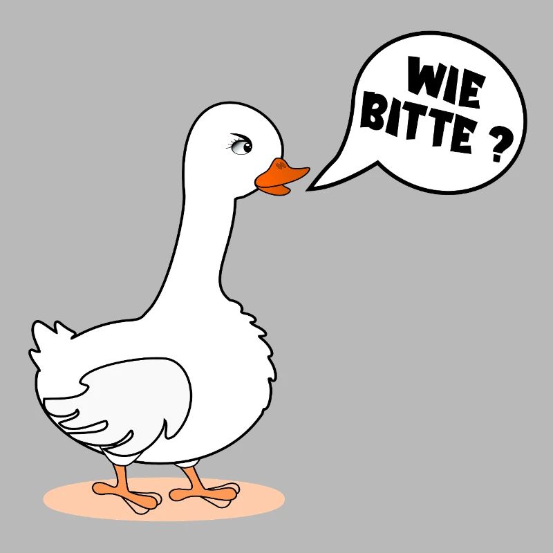 SELBSTBEWUSSTSEIN GANS WIE BITTE