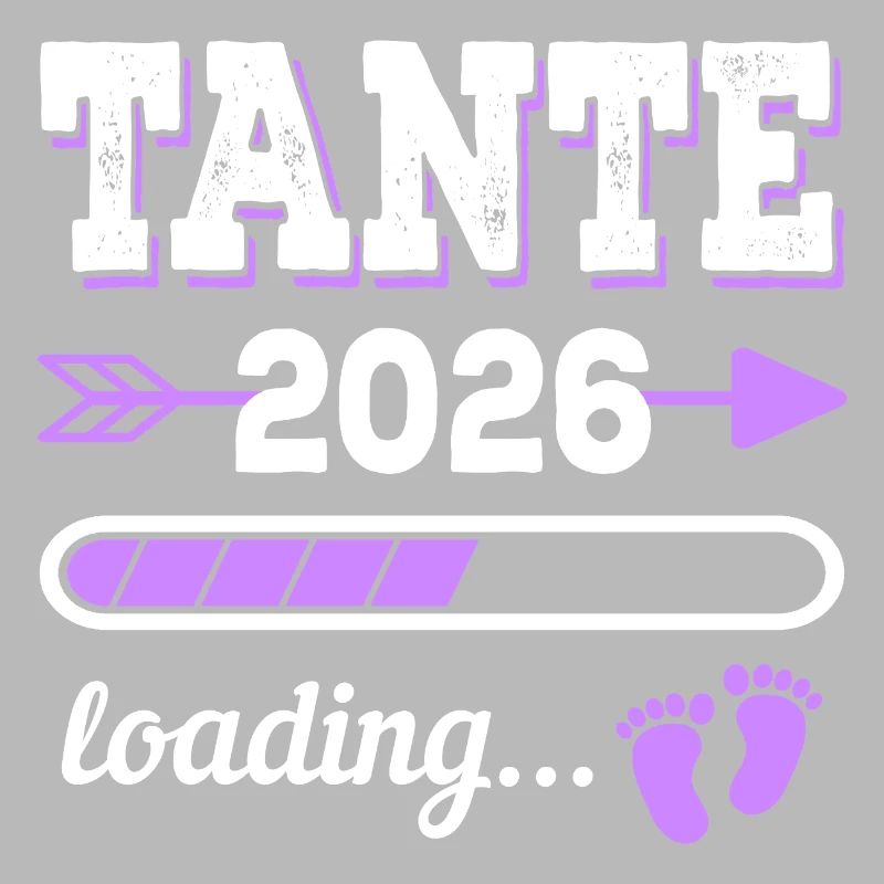 Tante 2026 Loading Schwangerschaft Geschenkidee