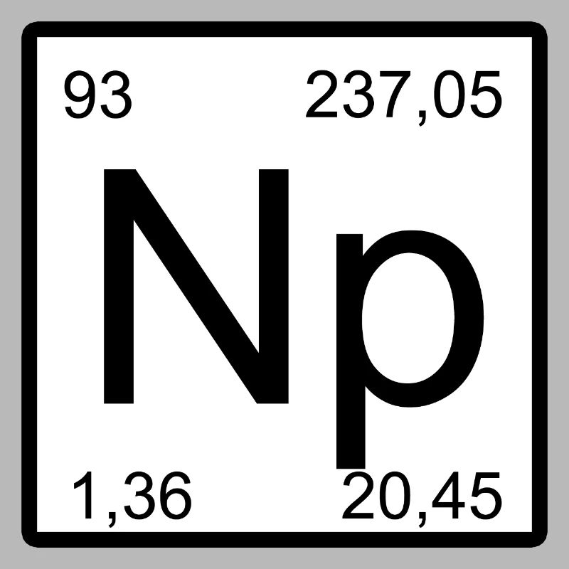 Neptunium Elementar Minimalkunst