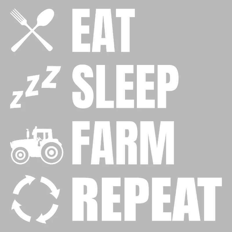 Manger, dormir, labourer, répéter