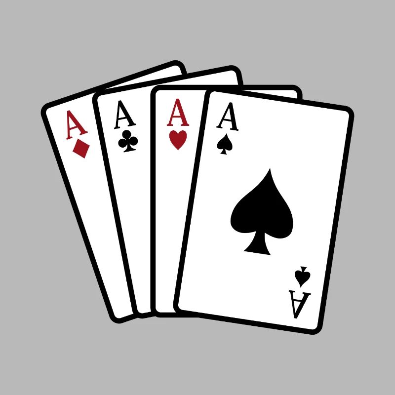 Ass-Spielkarten