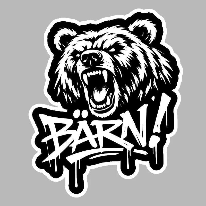 Graffiti Bern - Berner Bär - Bärn