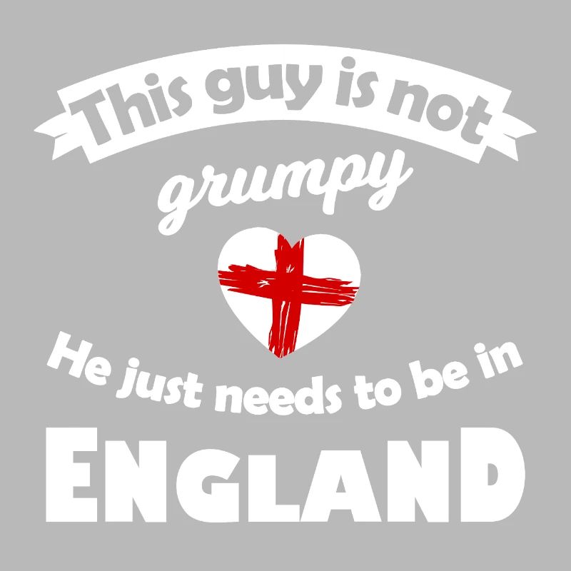 Not grumpy: He needs England