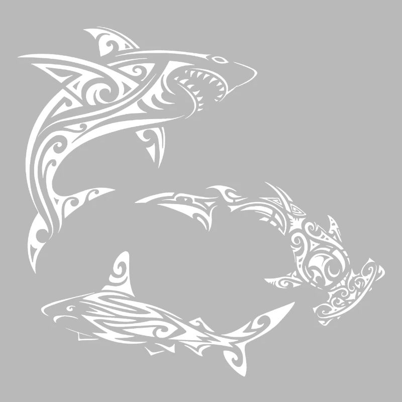 Requins polynésiens blancs