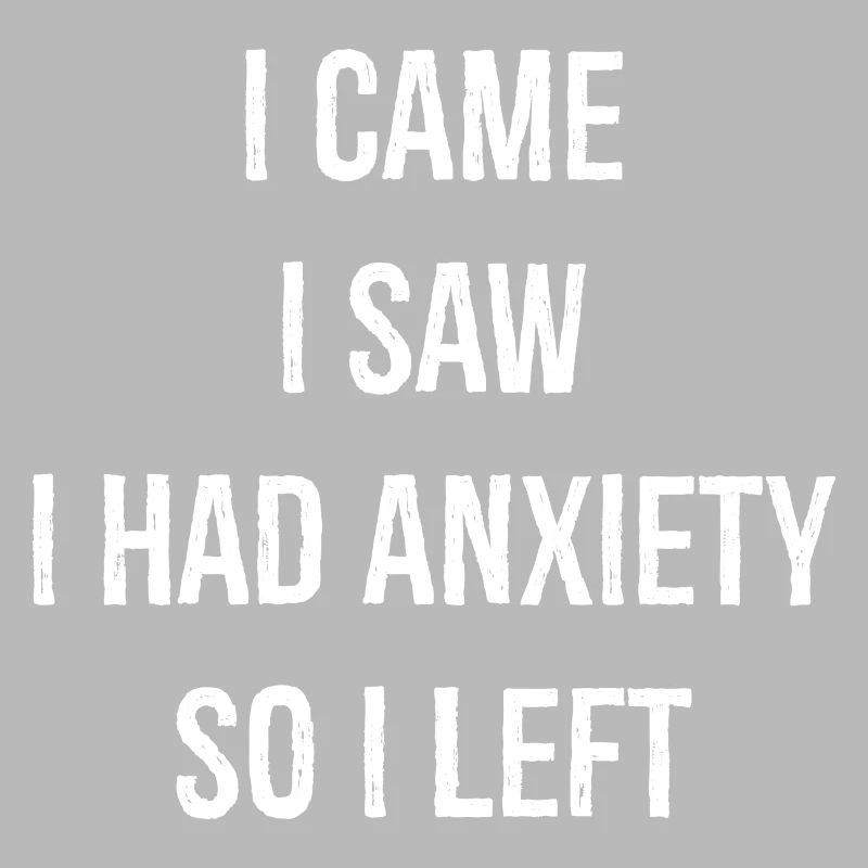 Je suis venu, j’ai vu que j’avais de l’anxiété alors je suis parti