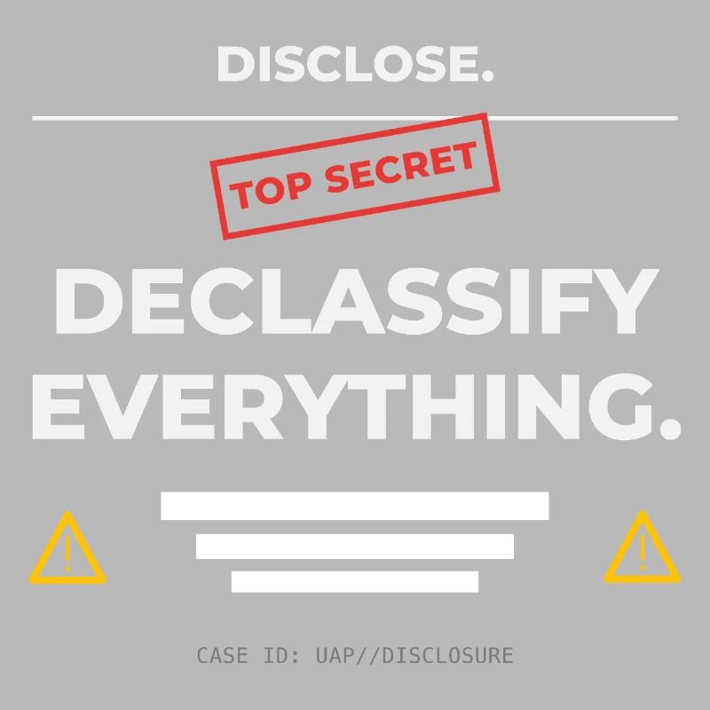 DIVULGUER. Déclassifier tout – UAP