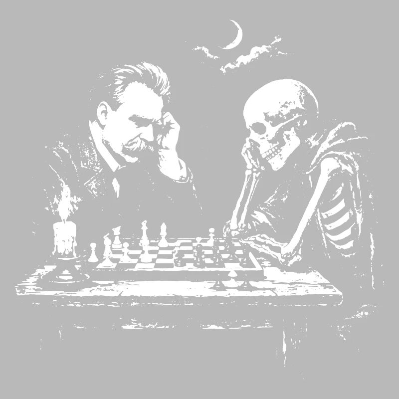 Nietzsche joue aux échecs avec Skeleton