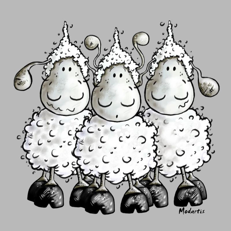 "Mc Wool" - sheep - mouton- moutons