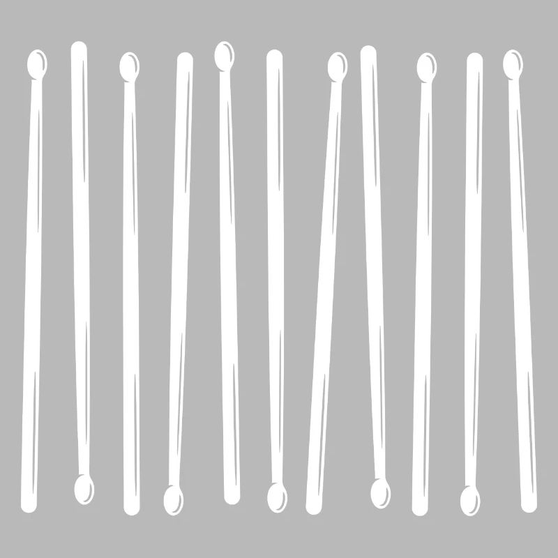 Drumsticks Vertical Pattern