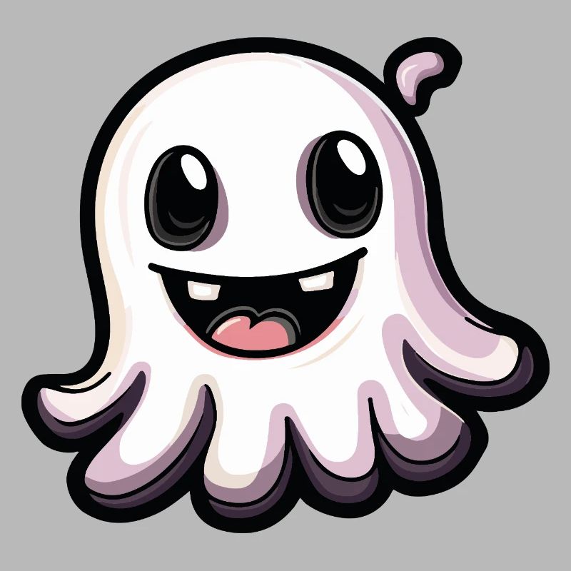 Geist Halloween Niedlich Comic