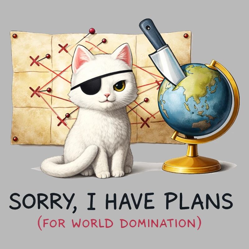 Plans de domination du monde de Evil Cat