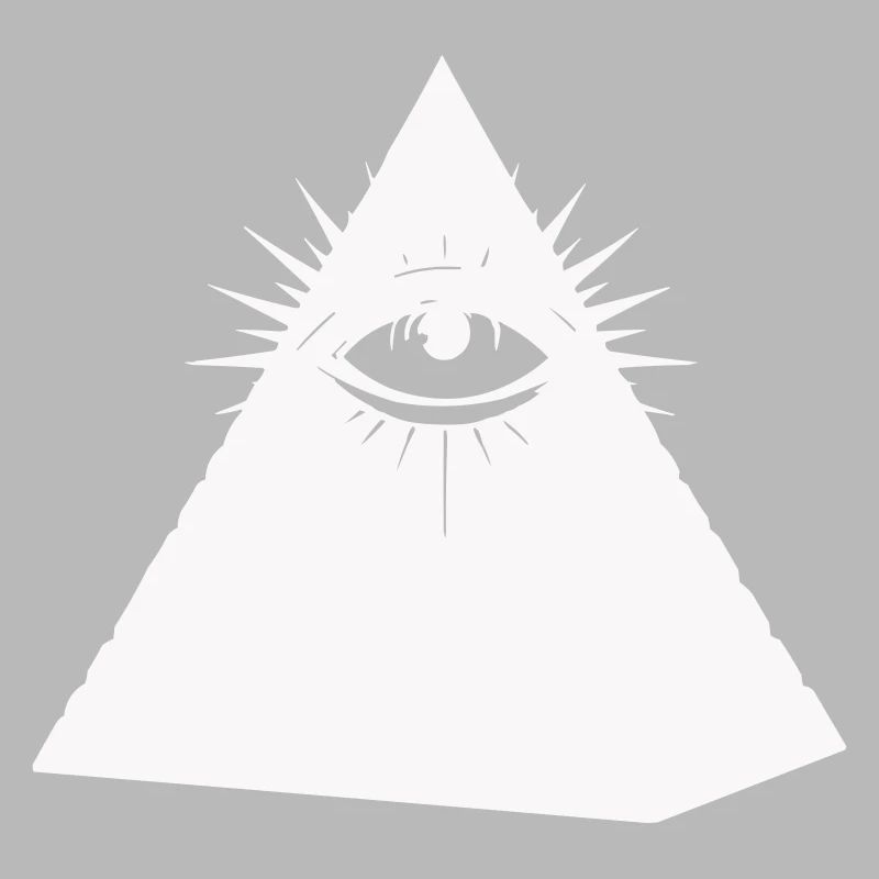 Symbole de l’œil pyramidal Illuminati