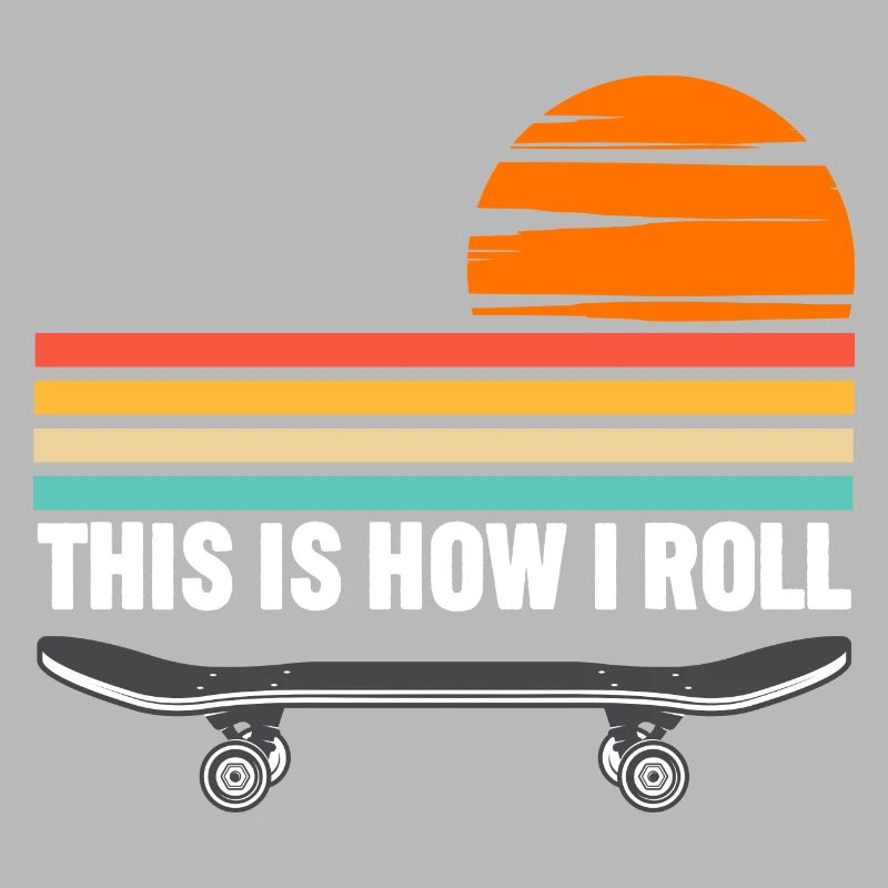 Skateboard c’est comme ça que je roule