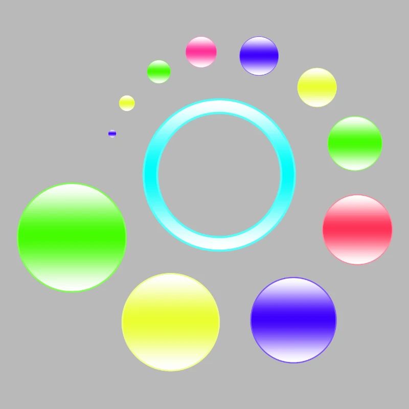 Neon Orbit Ringburst