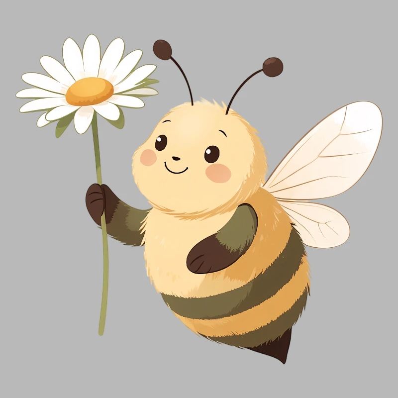 Fleur Abeille Fleur Joyeuse