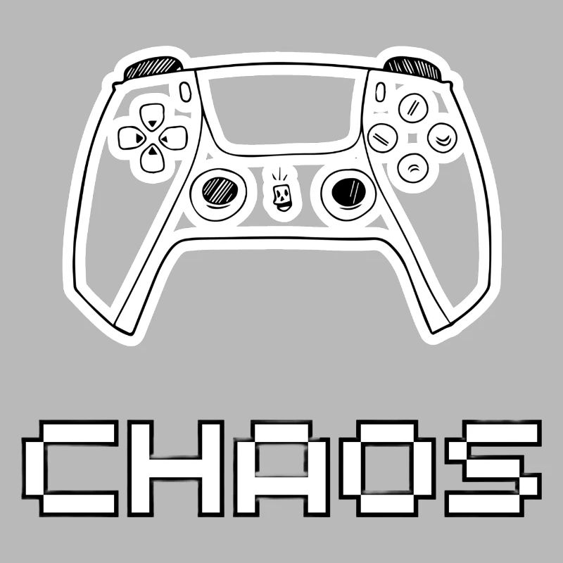Controlled Chaos – Gaming Controller Chaos Design 
