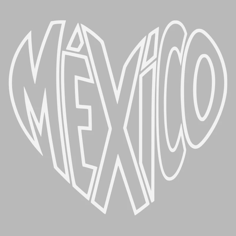 Lettrage de perspective mexicaine