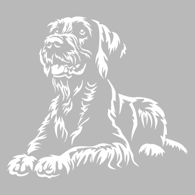 German Wirehaired Whisker "Black Edition"