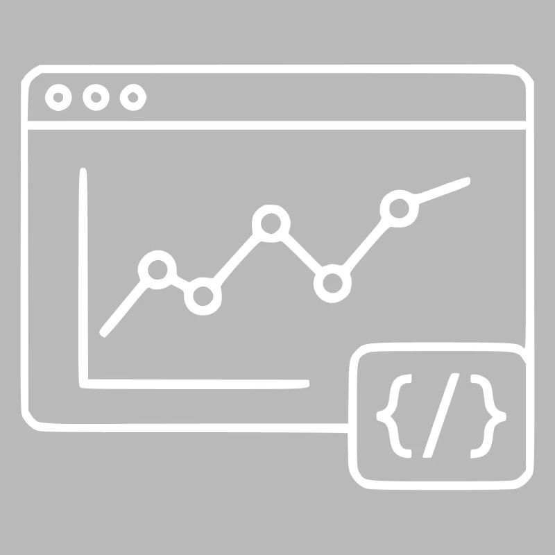 Vecteur de navigation de codage de graphiques d’analyse web
