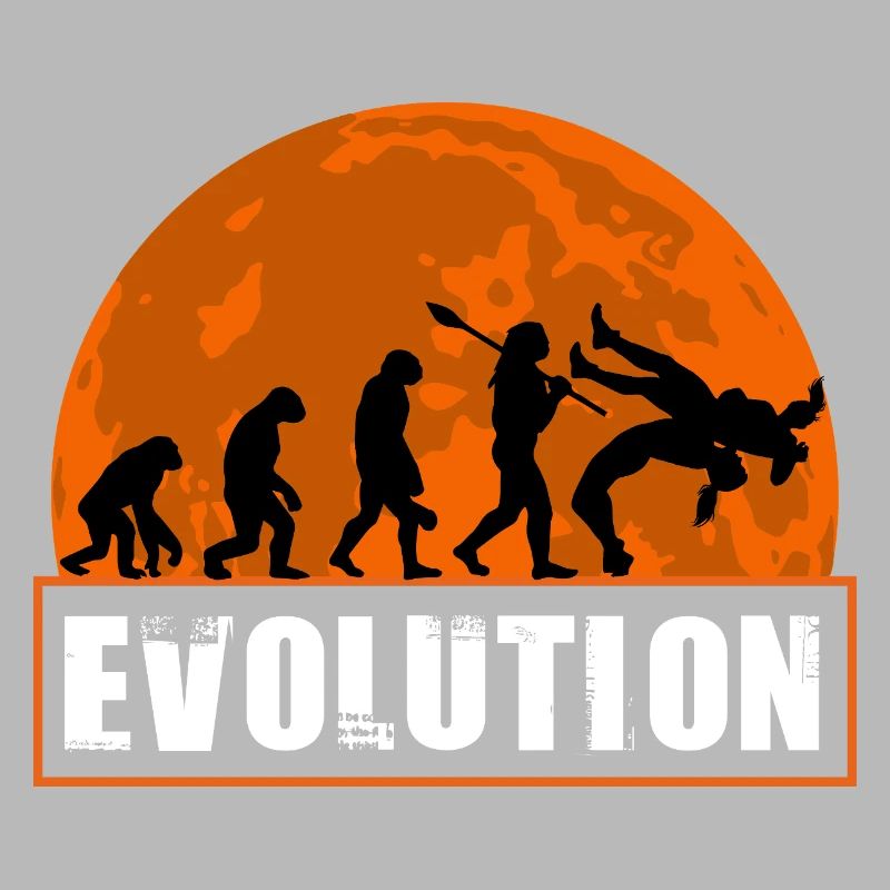 Évolution du catch Drôle de combattant MMA Grappling