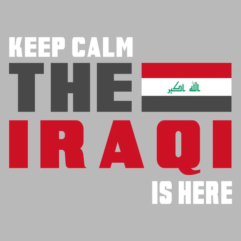 Drapeau Irak Keep Calm
